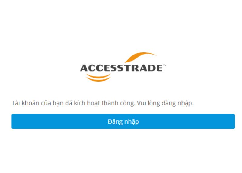 Đăng ký tài khoản Accesstrade