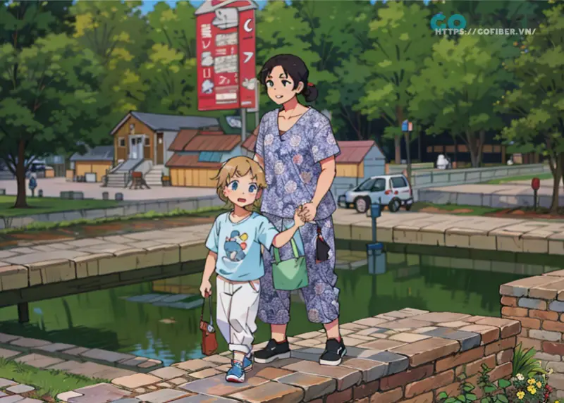 Những bức ảnh anime Loopsie theo phong cách Ghibli