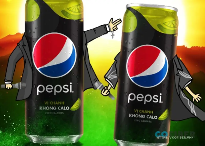 Ví dụ về Pepsi vị chanh