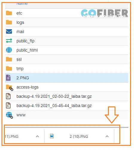 cách tải về tập tin từ cPanel - File Manager