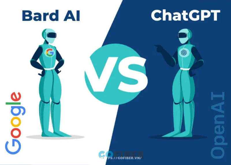 So sánh Google Bard AI và ChatGPT