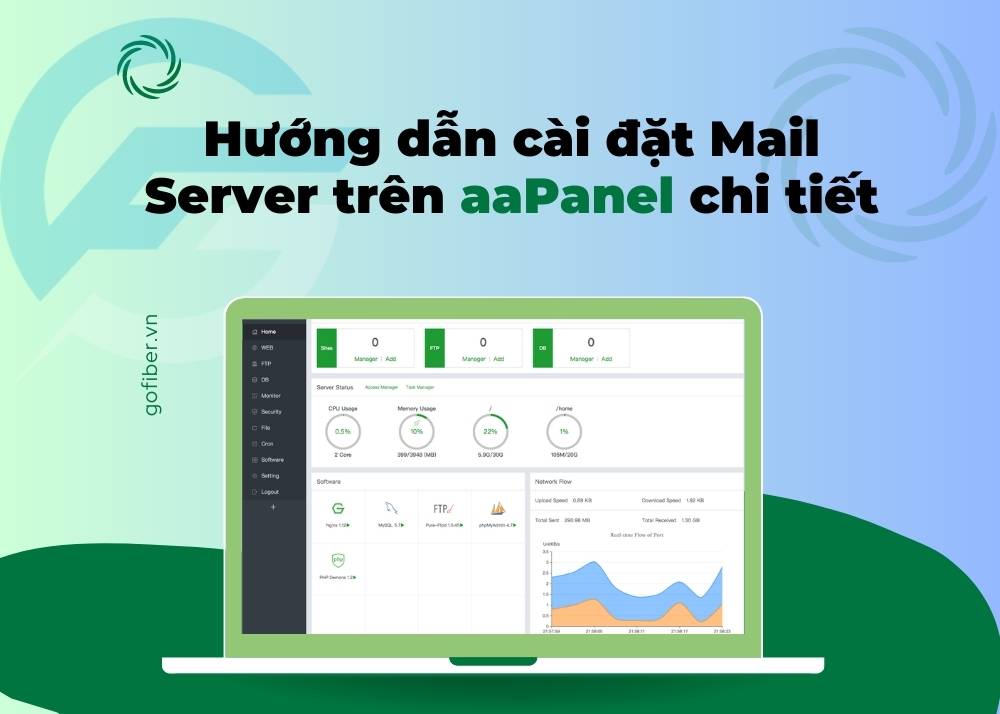 Hướng dẫn cài đặt Mail Server trên aaPanel chi tiết