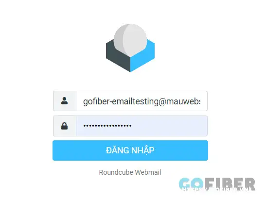 Đăng nhập vào Webmail Roundcube