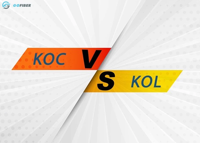 Sự khác nhau giữa KOC và KOL.