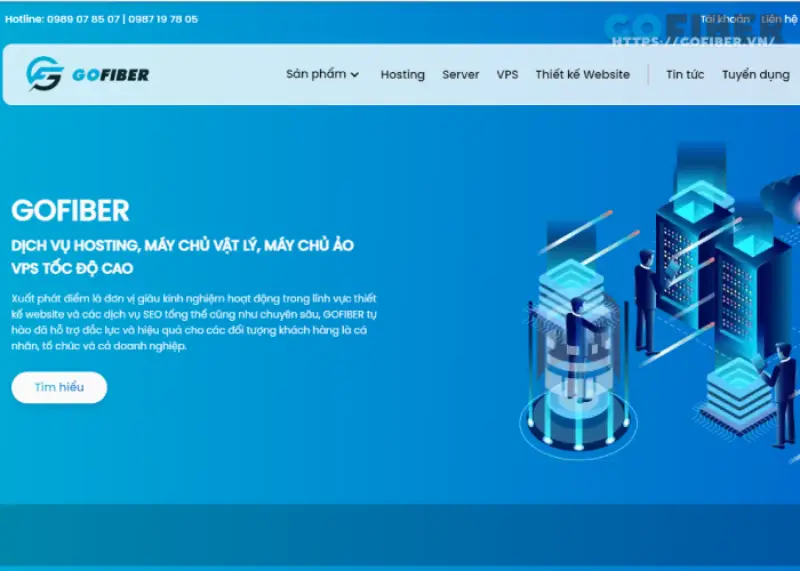 Gofiber -  đơn vị cung cấp dịch vụ Cloud Server, VPS giá rẻ 