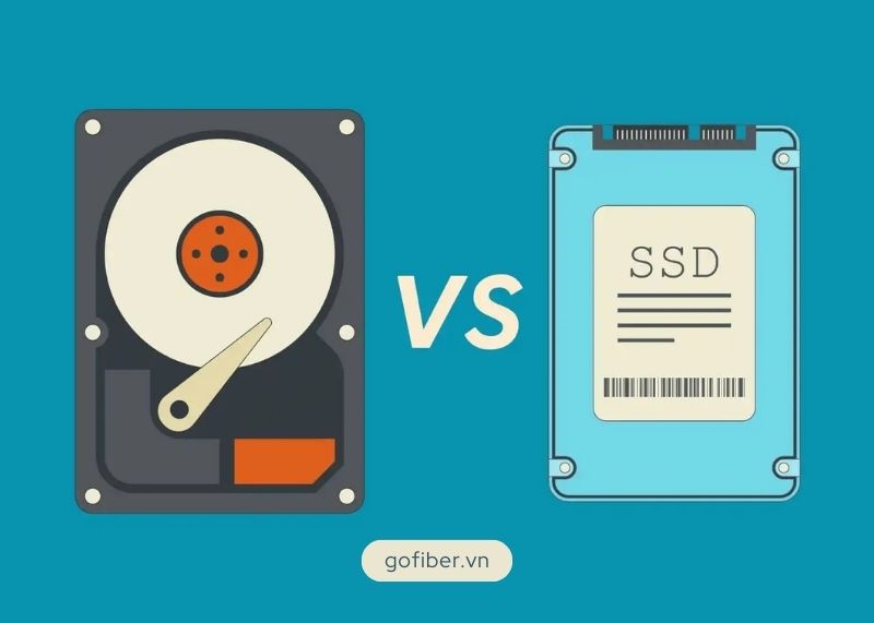 Máy chủ lưu trữ HDD và SSD khác nhau như thế nào? Nên sử dụng HDD hay SSD?