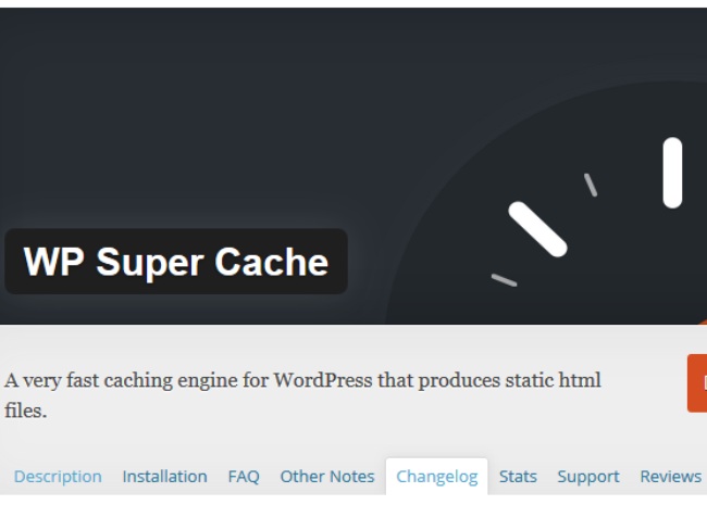 plugin bảo trì wordpress wp super cache