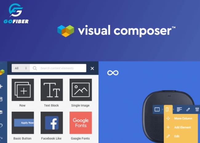 plugin thiết kế giao diện cho wordpress Visual Composer