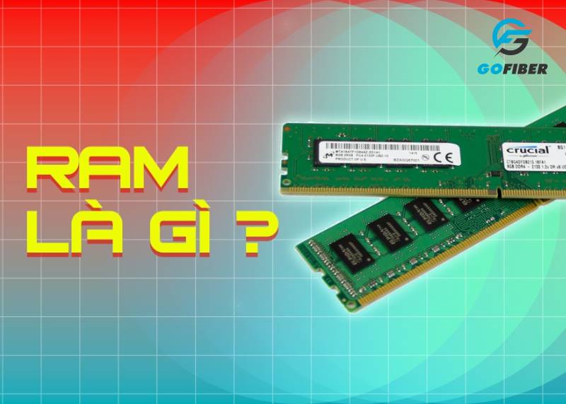 RAM là chi tiết không thể thiếu của thiết bị điện tử
