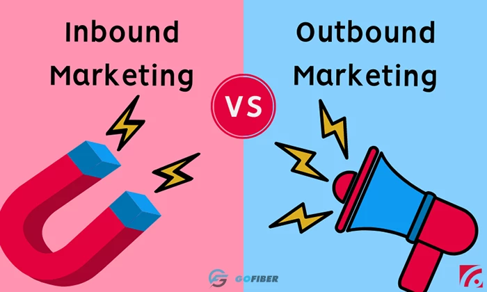 Sự khác nhau giữa Inbound và Outbound Marketing.